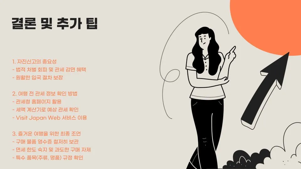 일본 관세 자진신고 이미지 4