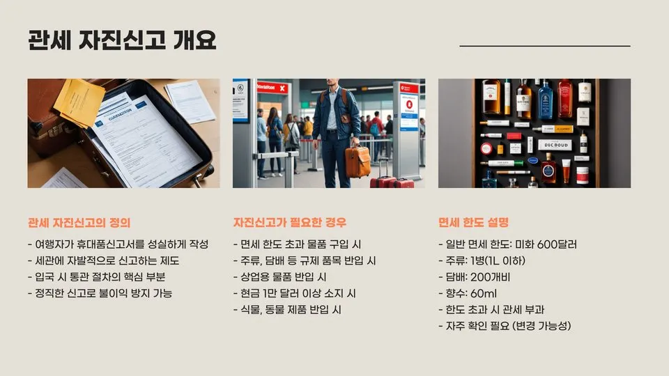 일본 관세 자진신고 이미지 6